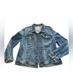 Universal Thread Blue Denim Jean Jacket Size L/XL Excellent Condition